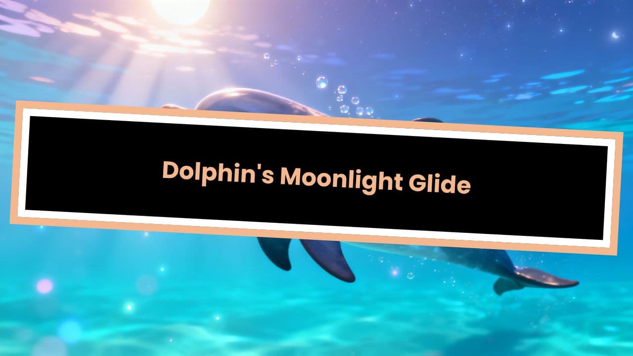 Dolphin's Moonlight Glide