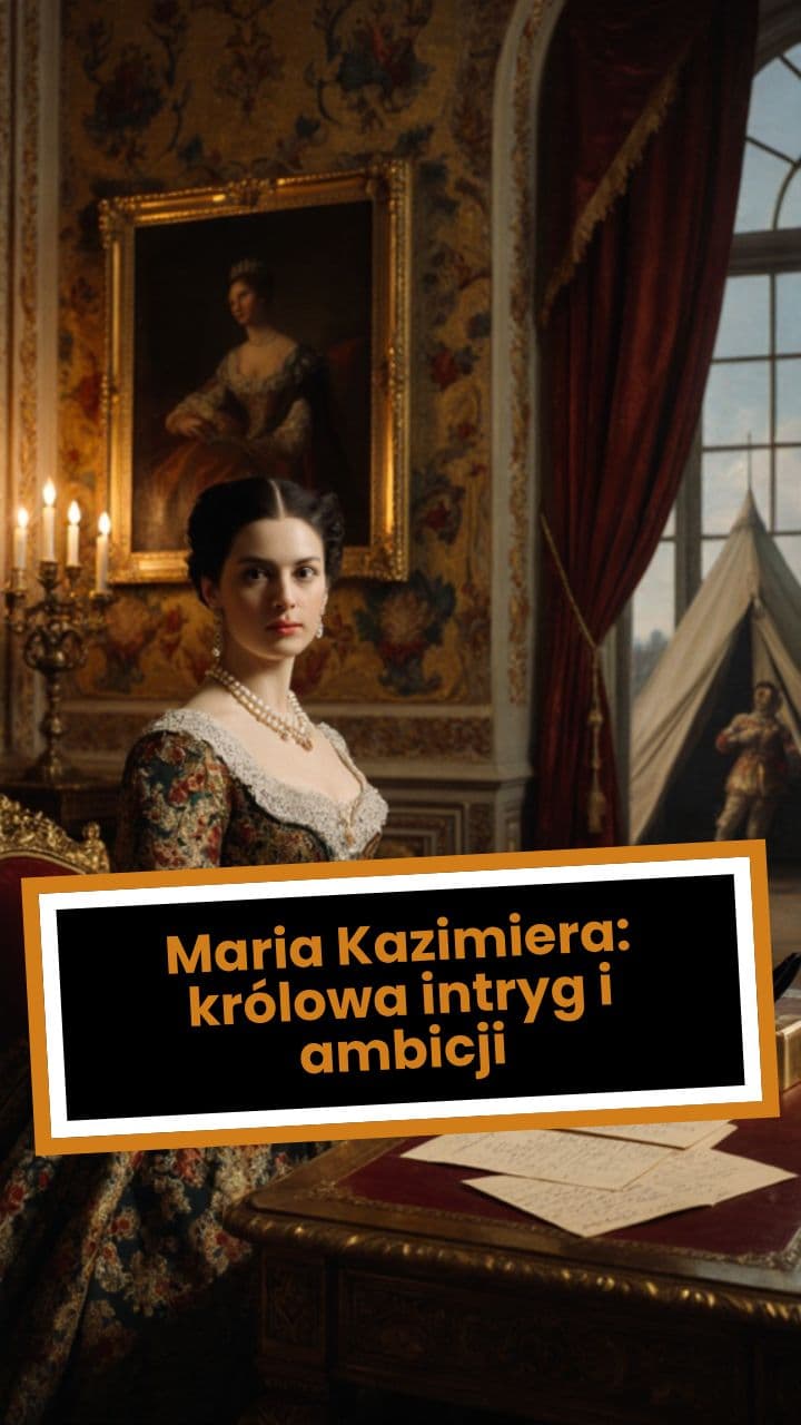 Maria Kazimiera: królowa intryg i ambicji