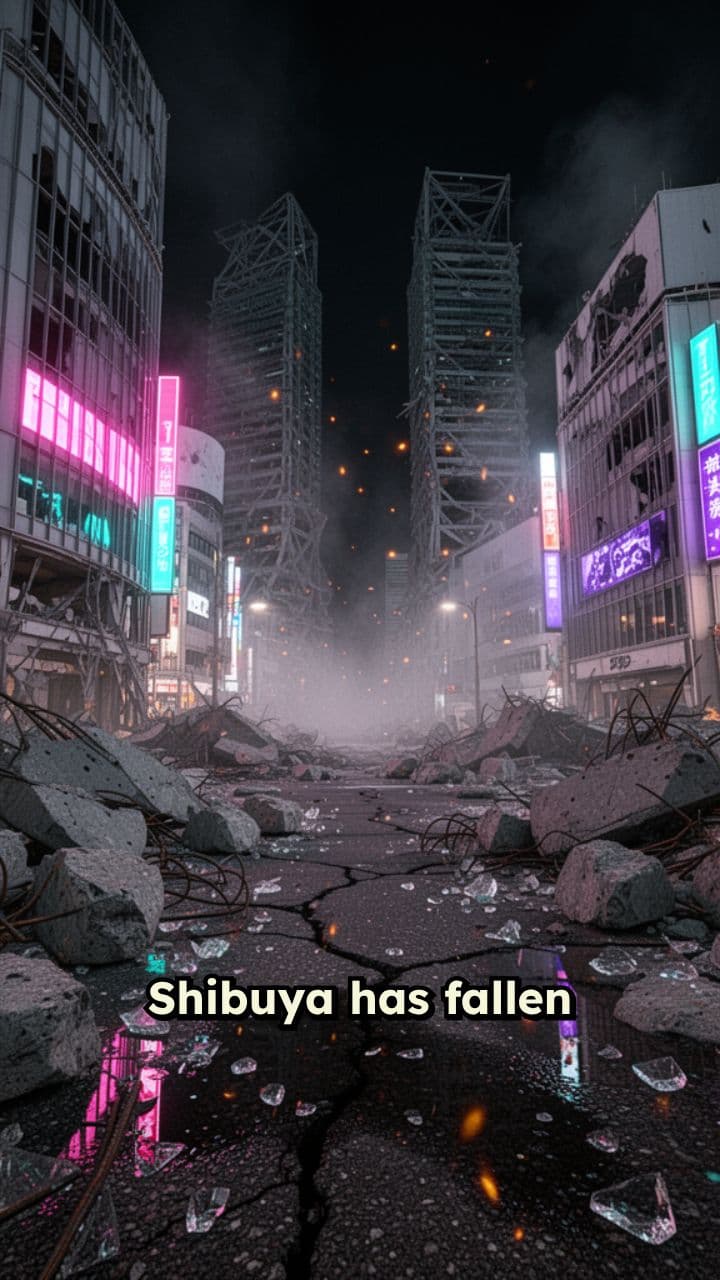 Mahito's Return in Shibuya