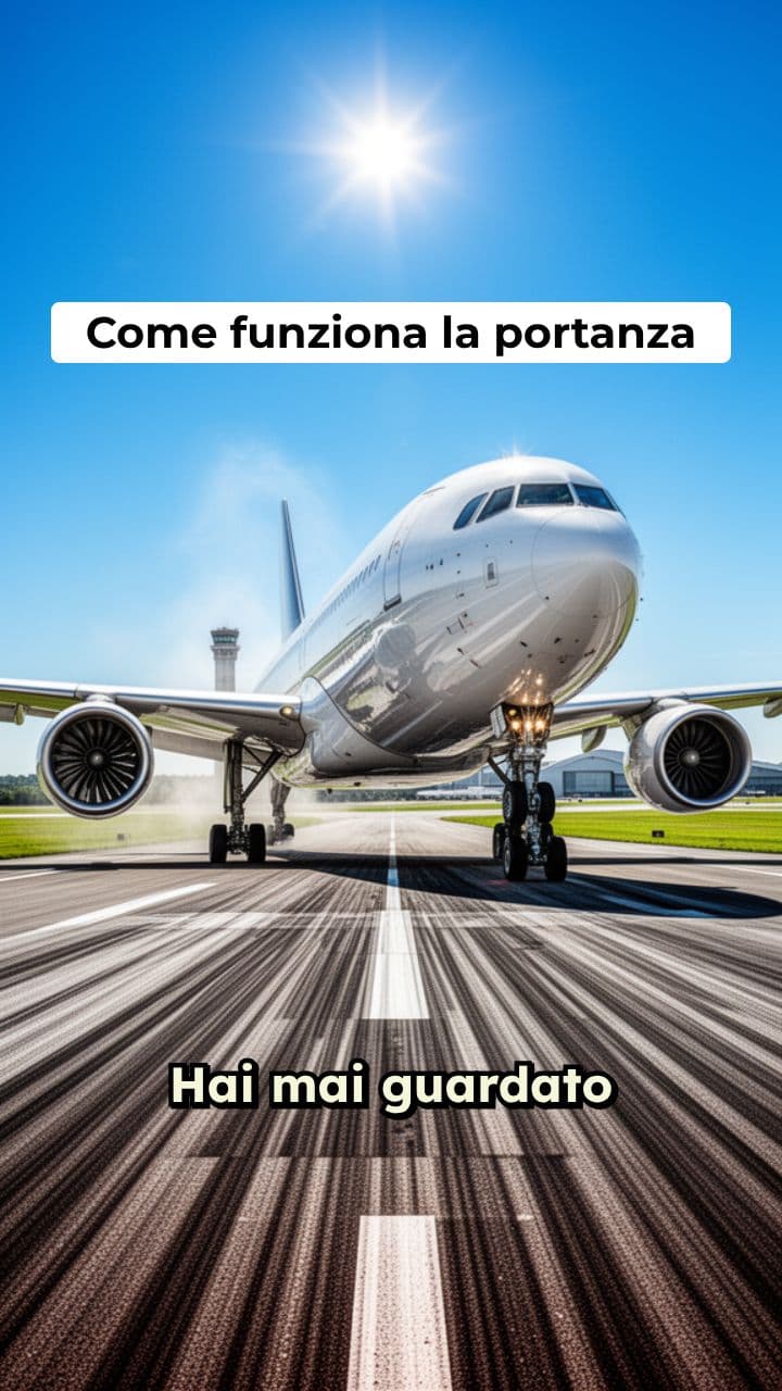 Come funziona la portanza: il principio che fa volare gli aerei