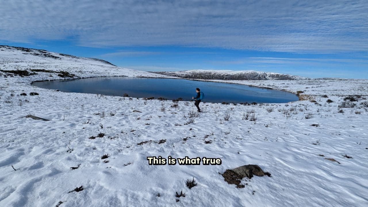 True Freedom in Winter Wilderness