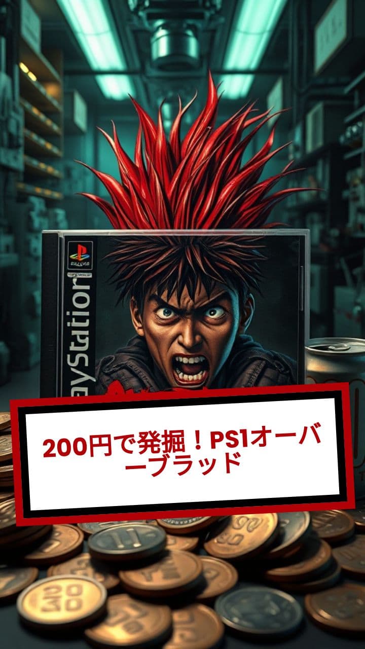 200円で発掘！PS1オーバーブラッド