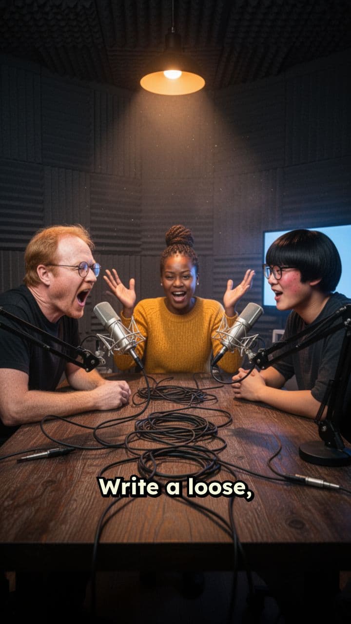 Chaotic Birthday Text Meltdown