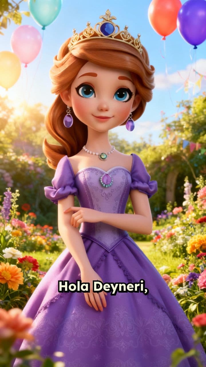 Feliz Cumpleaños Deyneri de la Princesa Sofía