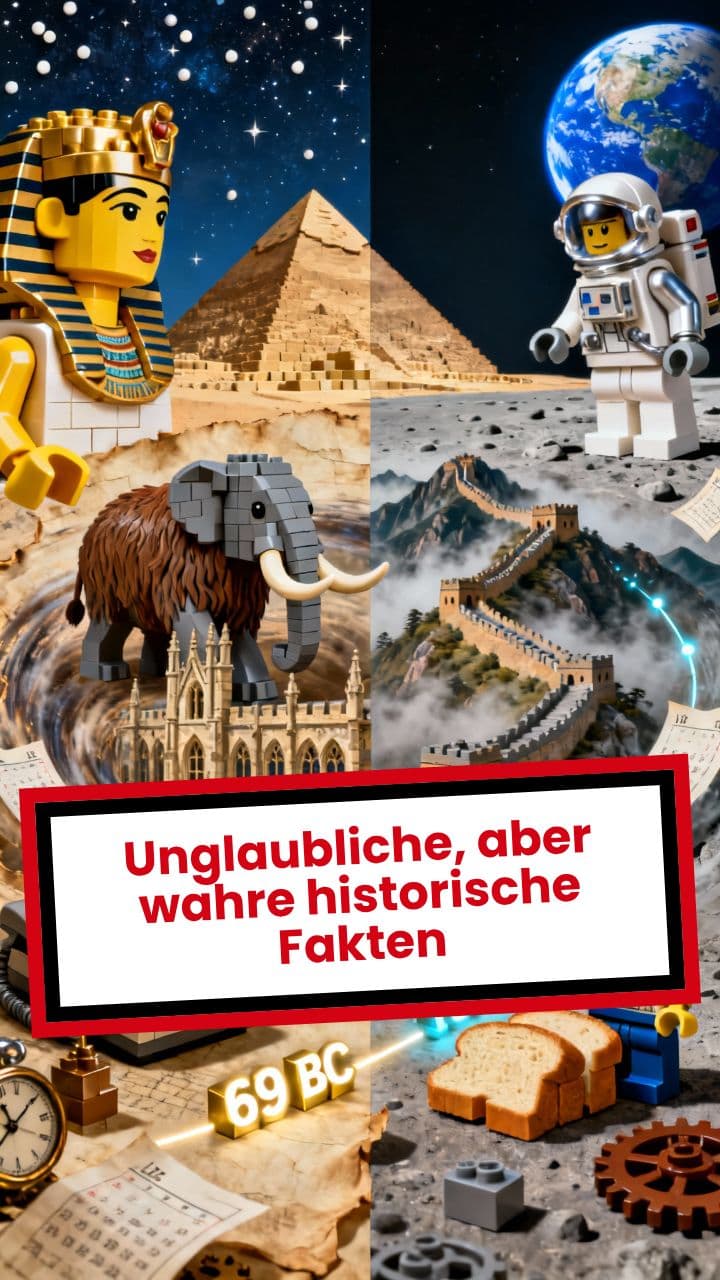 Unglaubliche, aber wahre historische Fakten
