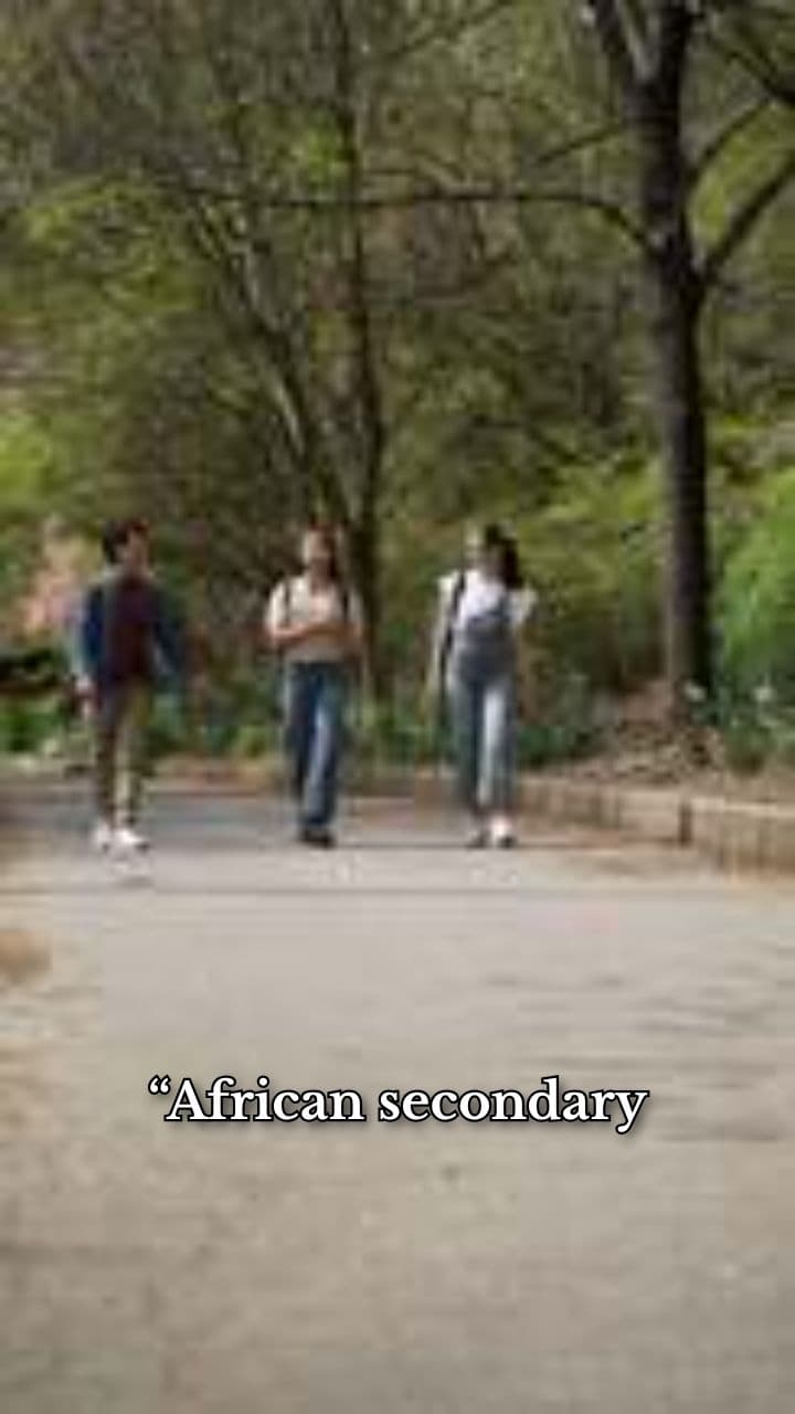 Morning at the School Entrance