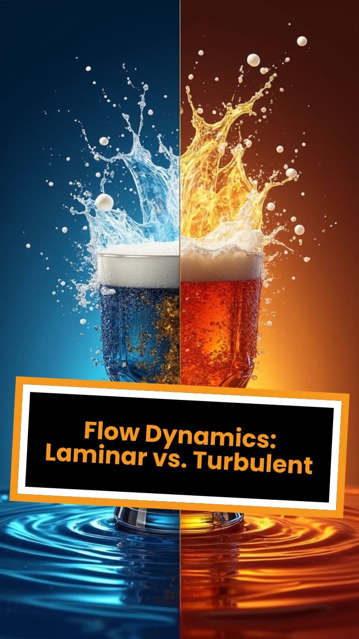 Flow Dynamics: Laminar vs. Turbulent