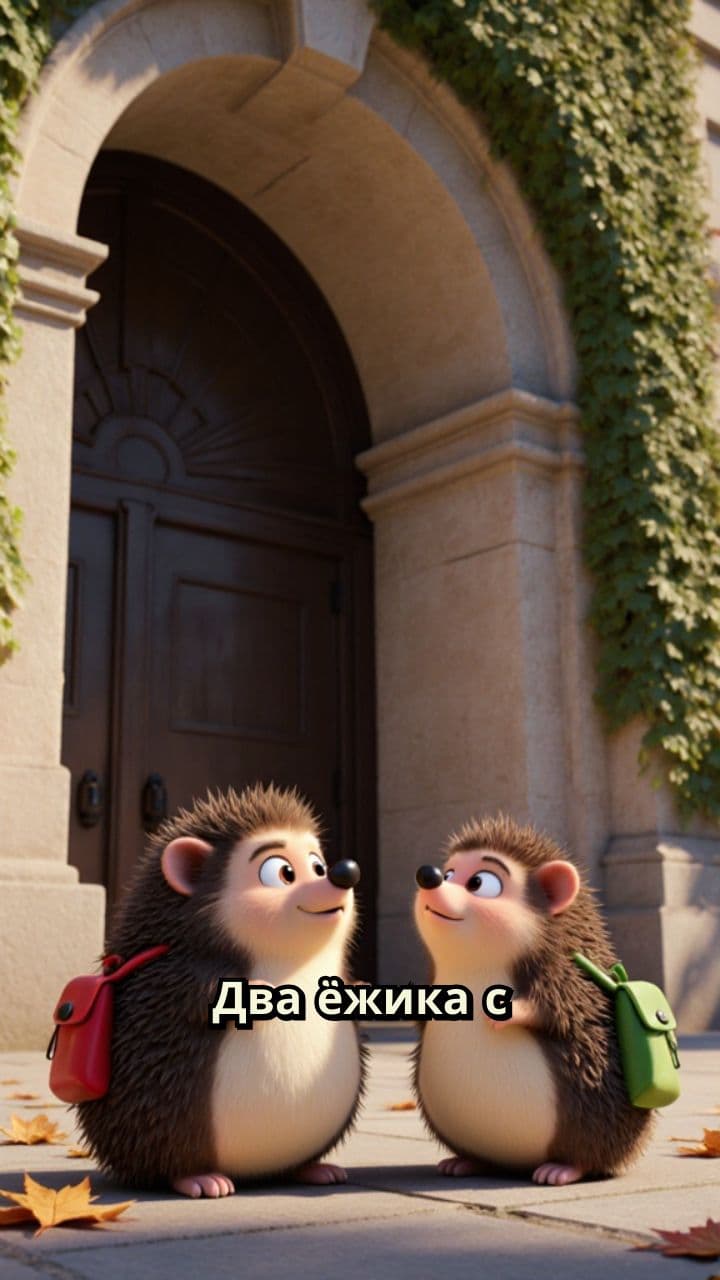 Ёжики и лис-профессор в университете