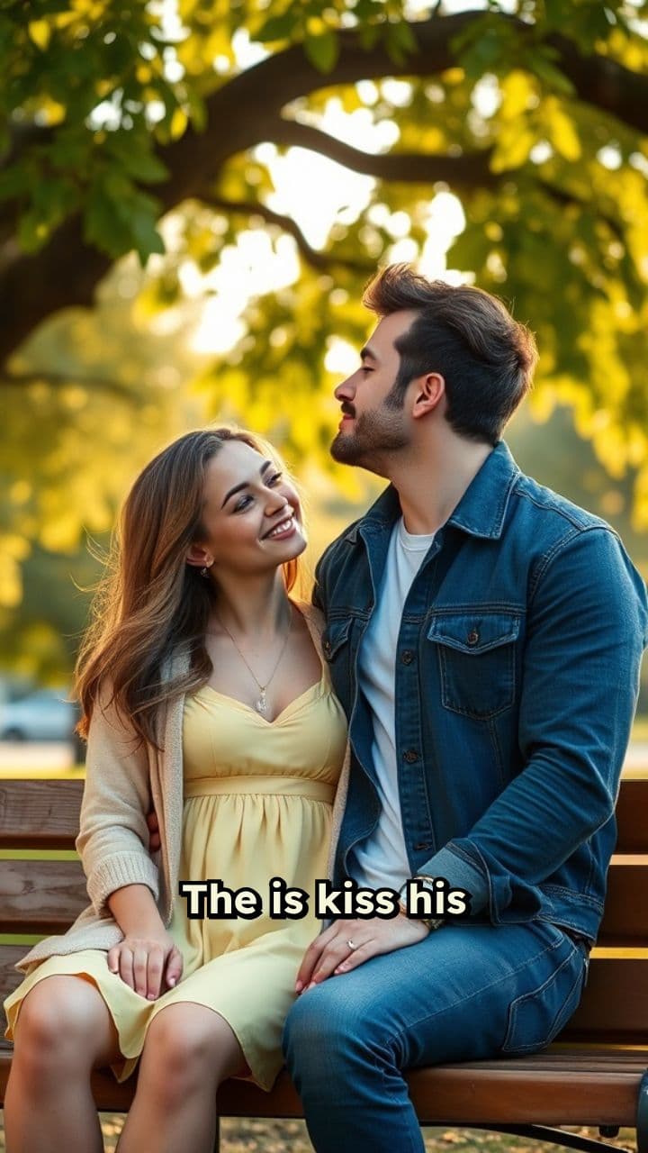 A Kiss for His Girlfriend