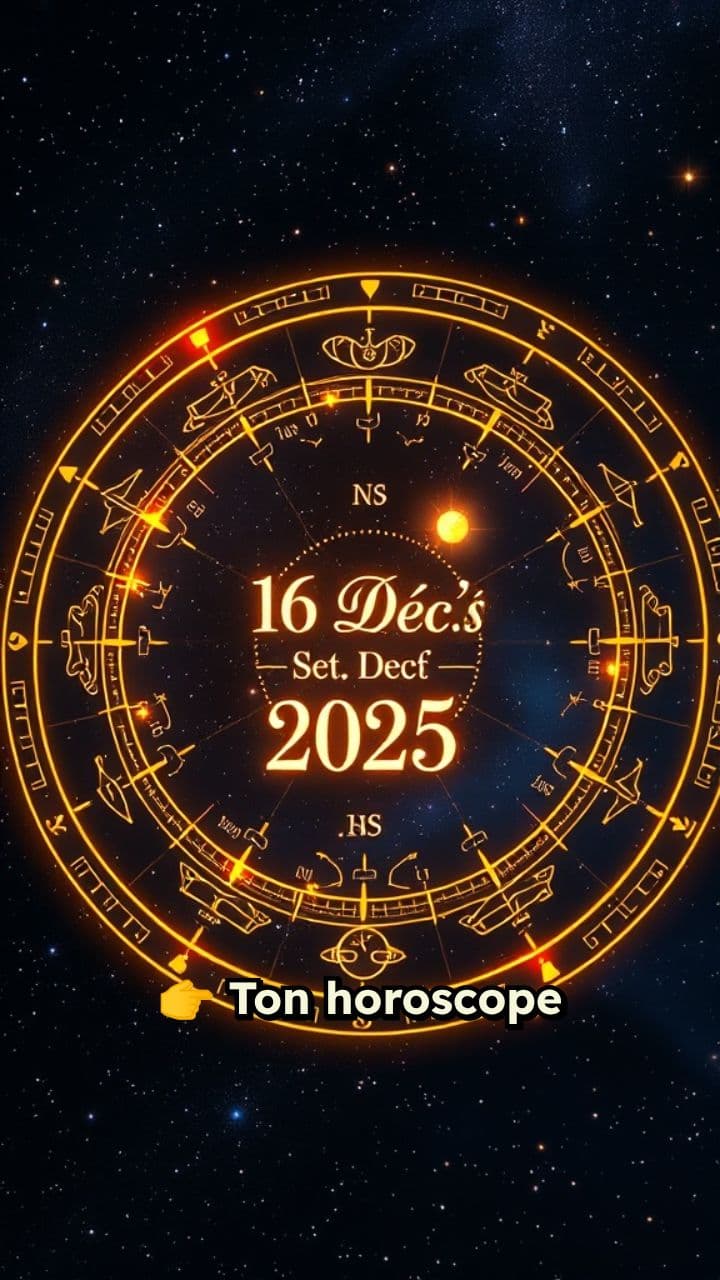 Horoscope du jour : 16 décembre 2025