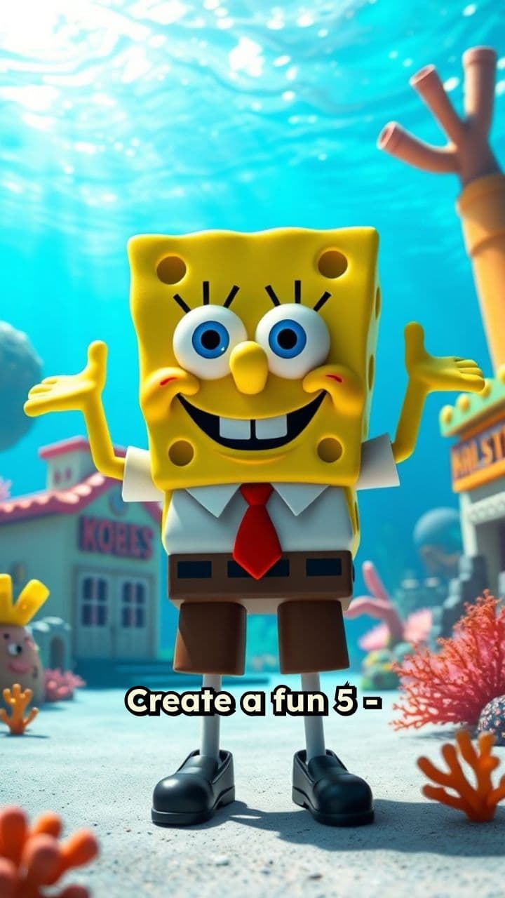 SpongeBob's Ice Bucket Challenge Fun!