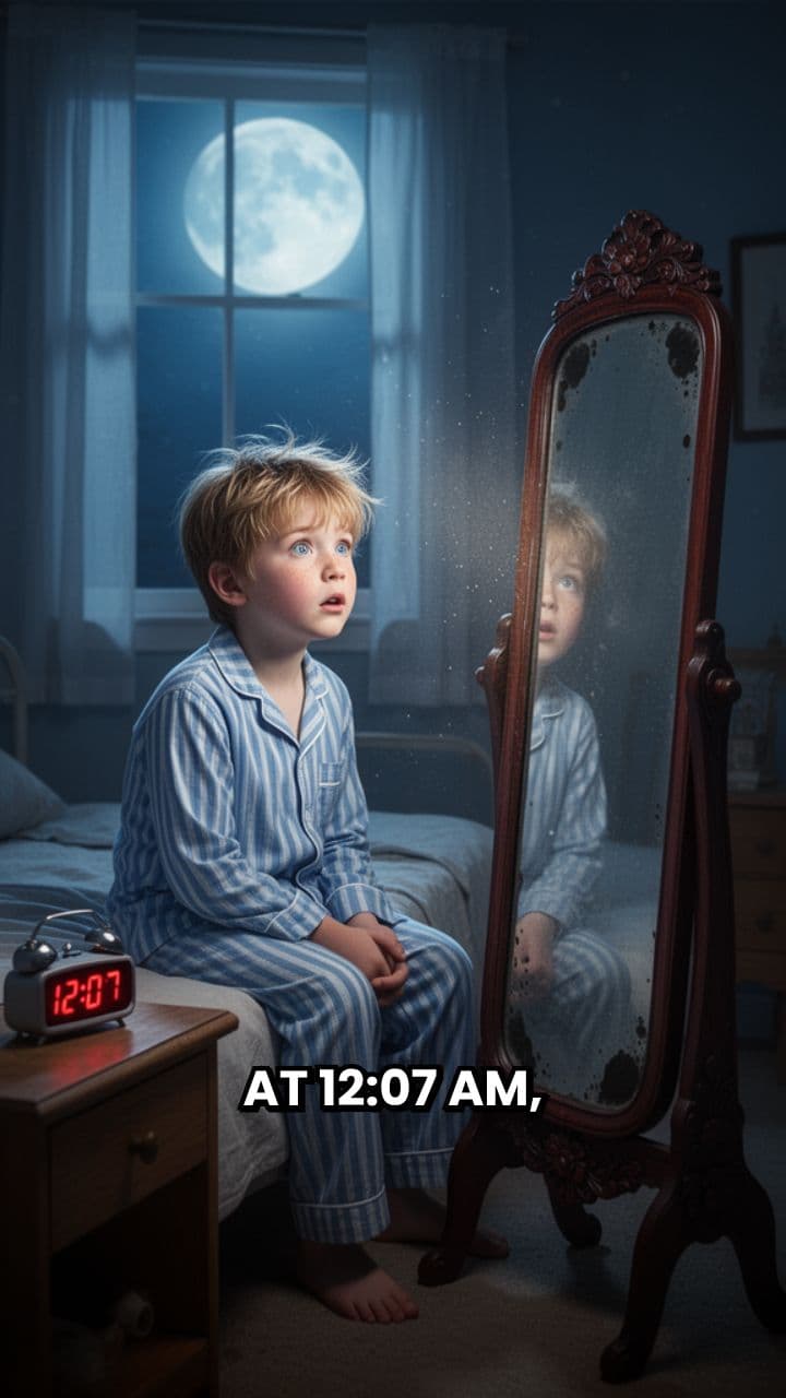 The Mirror That Laughed Alone