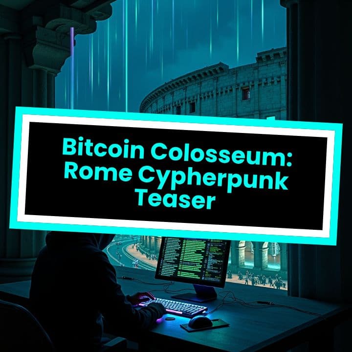 Bitcoin Colosseum: Rome Cypherpunk Teaser