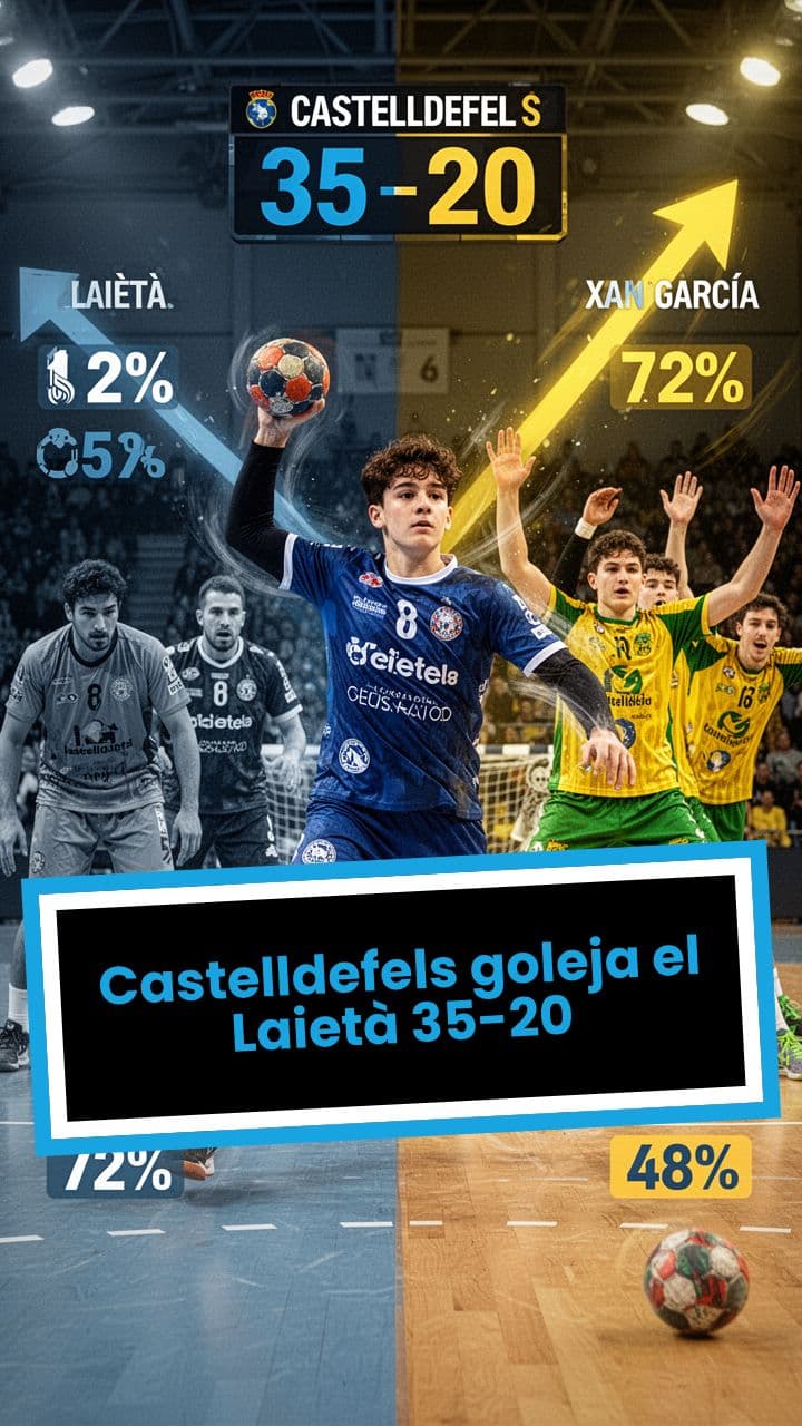 Castelldefels goleja el Laietà 35-20