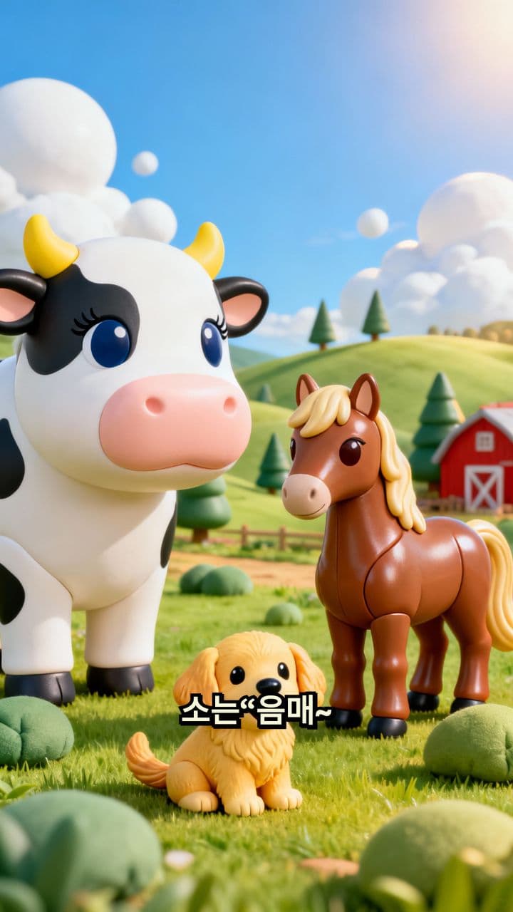 동물 친구 노래와 춤