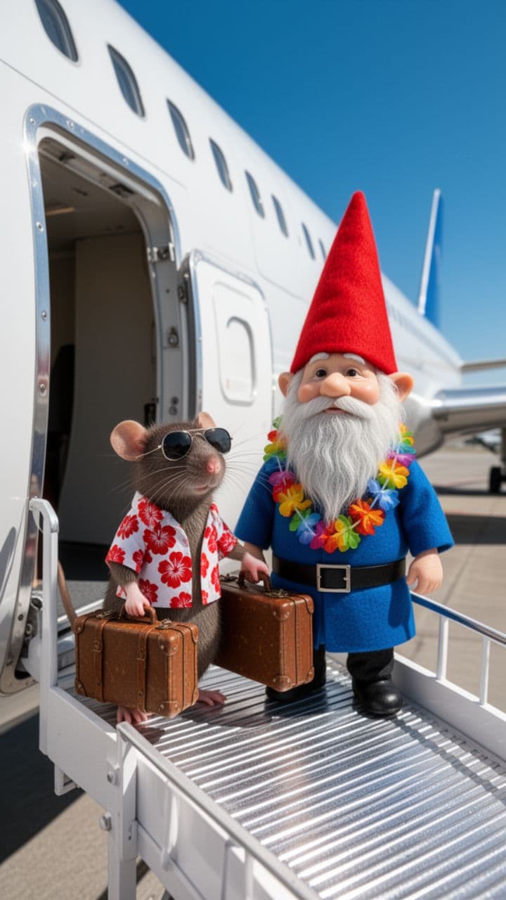 Randy and Gnorman's Tropical Vacation