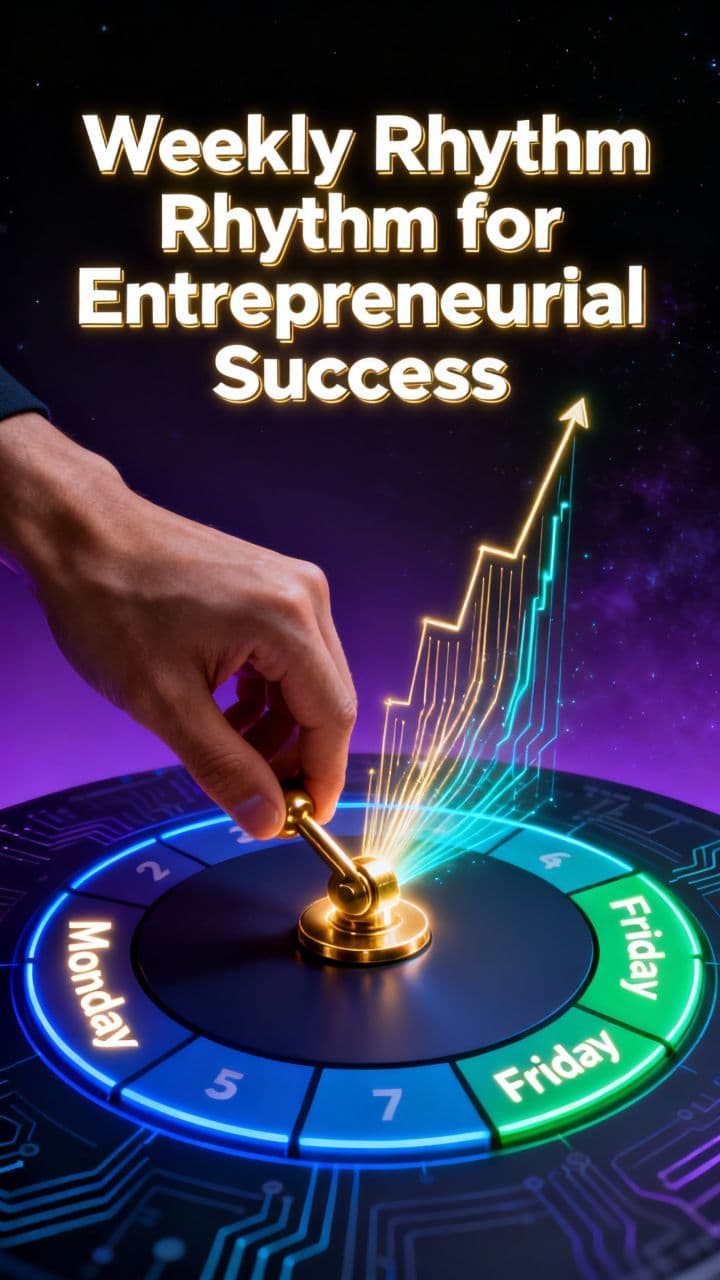 Weekly Rhythm for Entrepreneurial Success