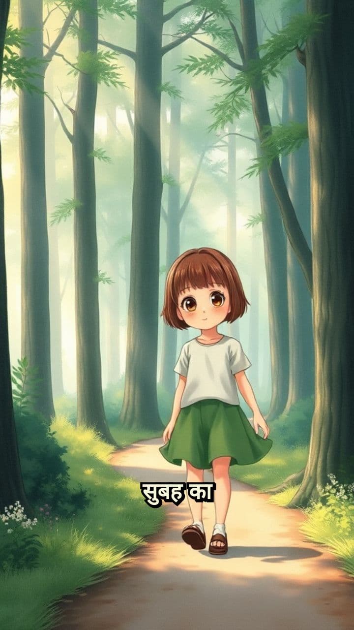 प्रकृति की गोद में मासूमियत