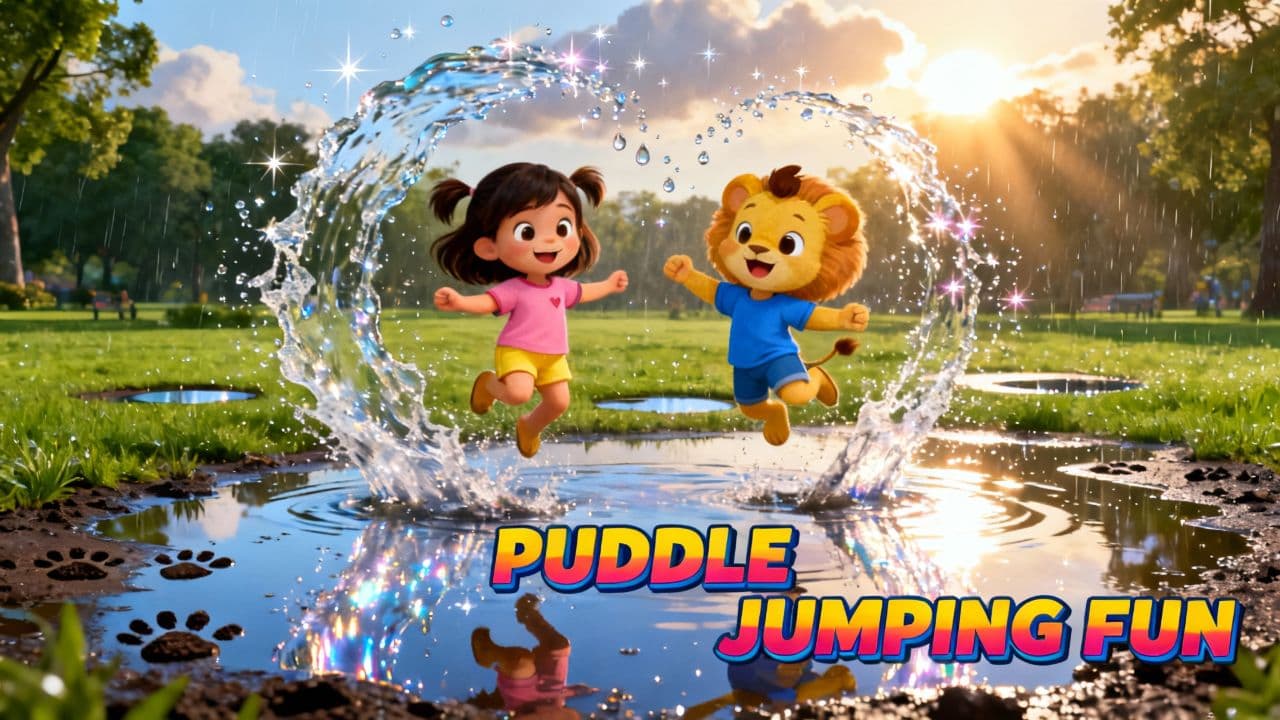 Puddle Jumping Fun