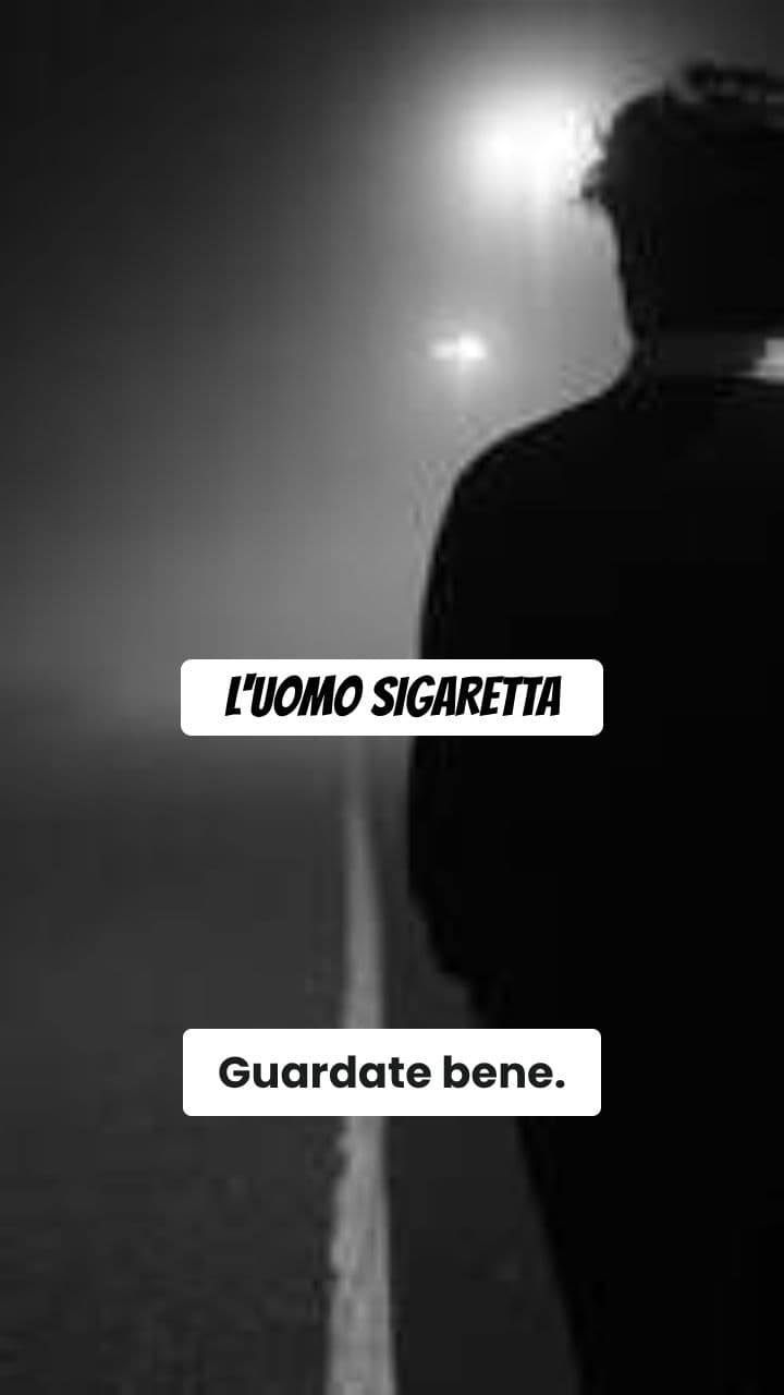 L'Uomo Sigaretta Stanco