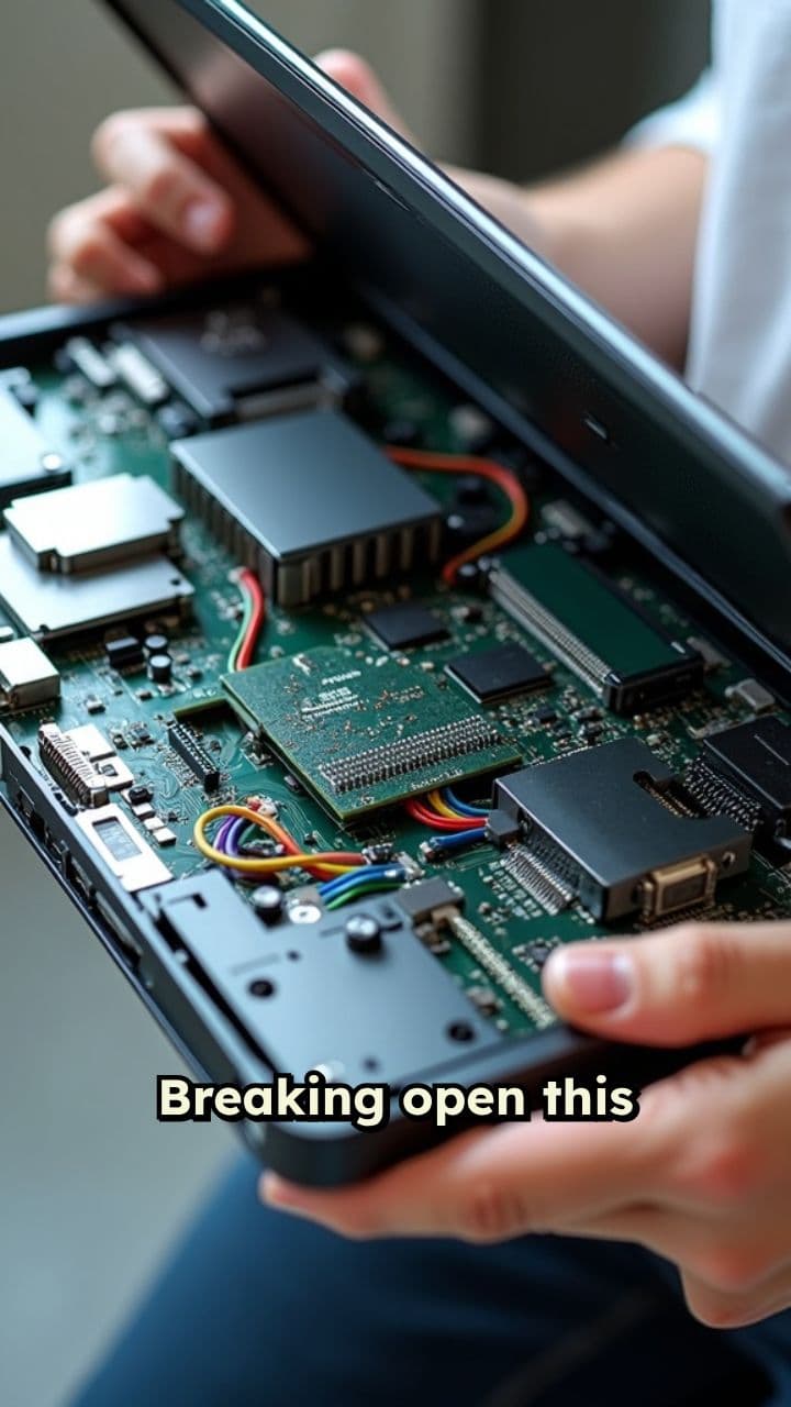 Inside the Laptop: A Tech Marvel