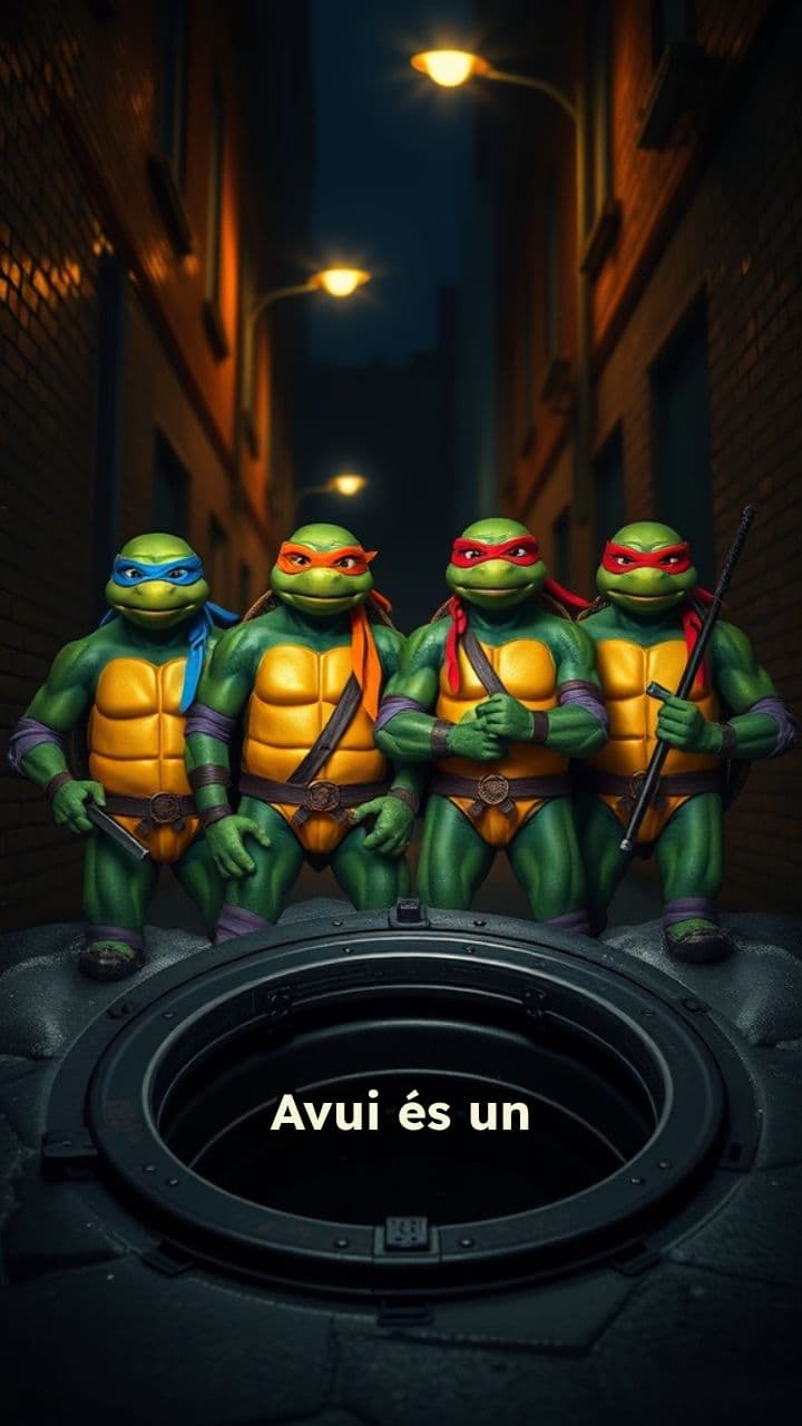 Aniversari del Nil amb les Tortugues Ninja