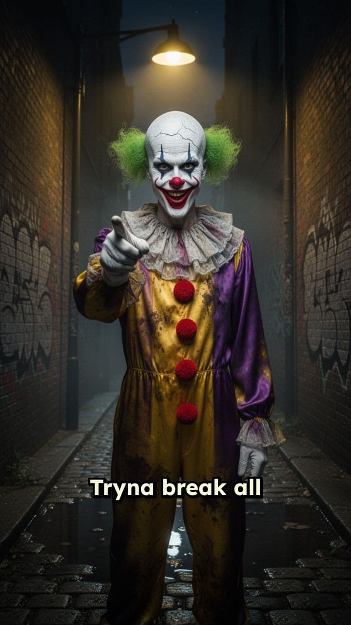 Message from the Wicked Killer Clown