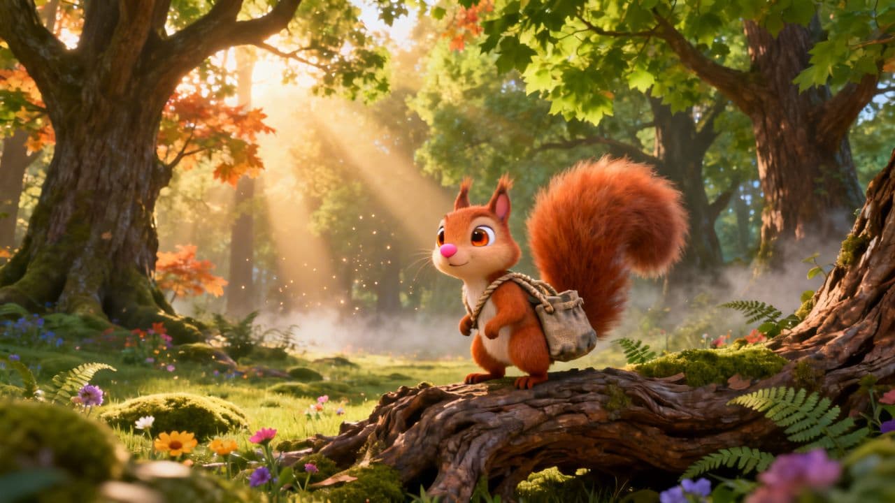 The Secret Gardener Squirrel