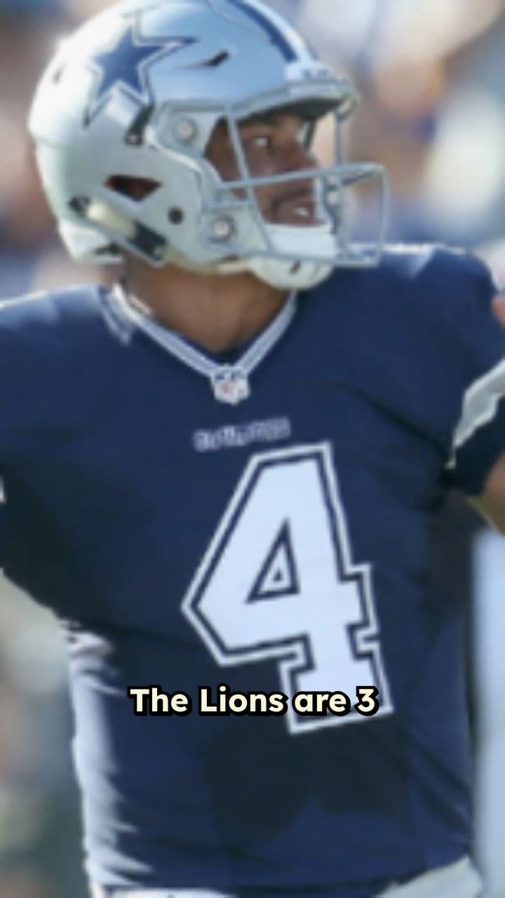 Cowboys vs. Lions NFL Bet