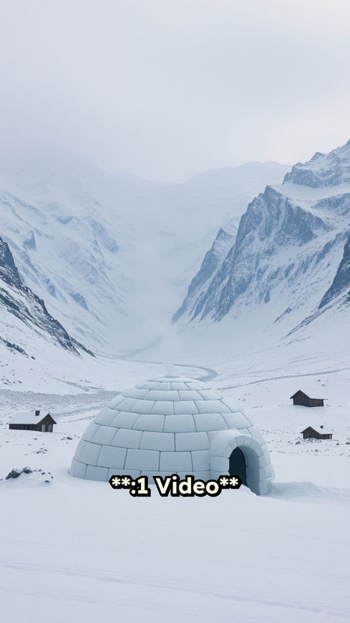 دادی کا برفانی گھر کا کارنامہ