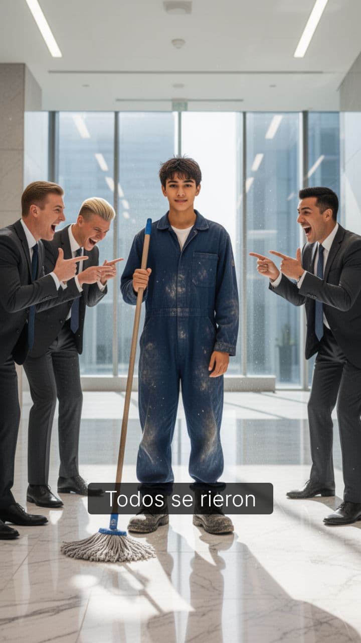 Del baño a dueño de la empresa
