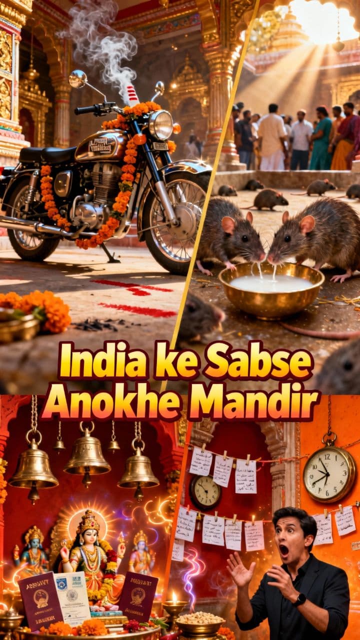 India ke Sabse Anokhe Mandir