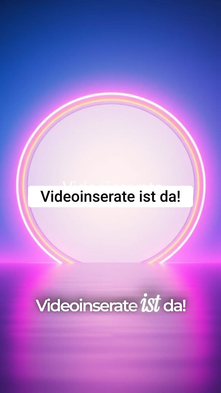 Videoinserate: Die Zukunft der Kleinanzeigen