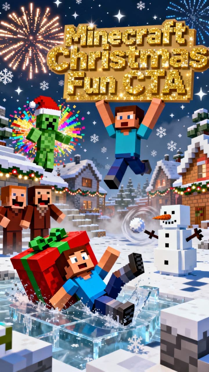 Minecraft Christmas Fun CTA