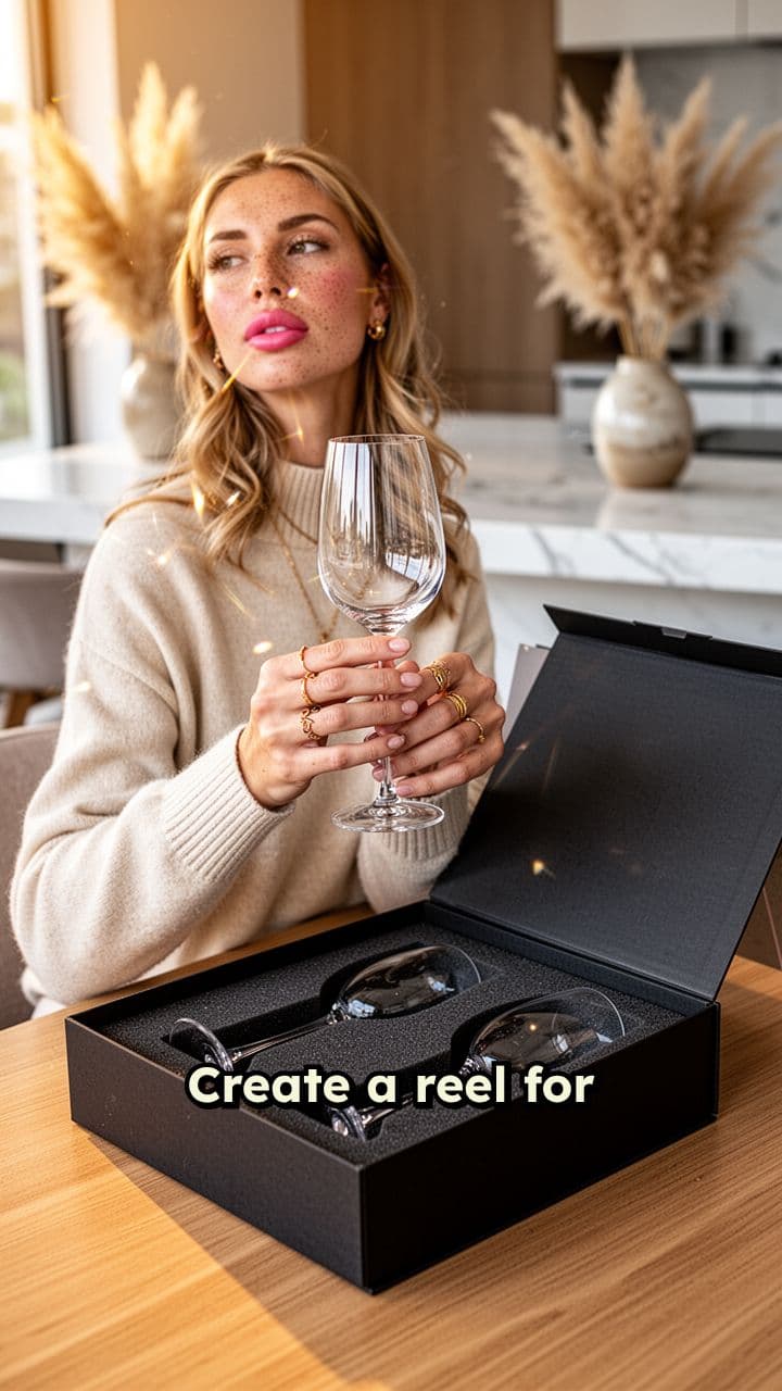 Unboxing New Wine Glasses