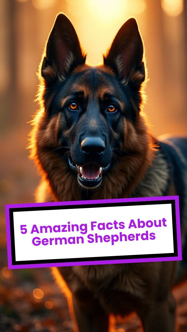 5 Amazing Facts About German Shepherds