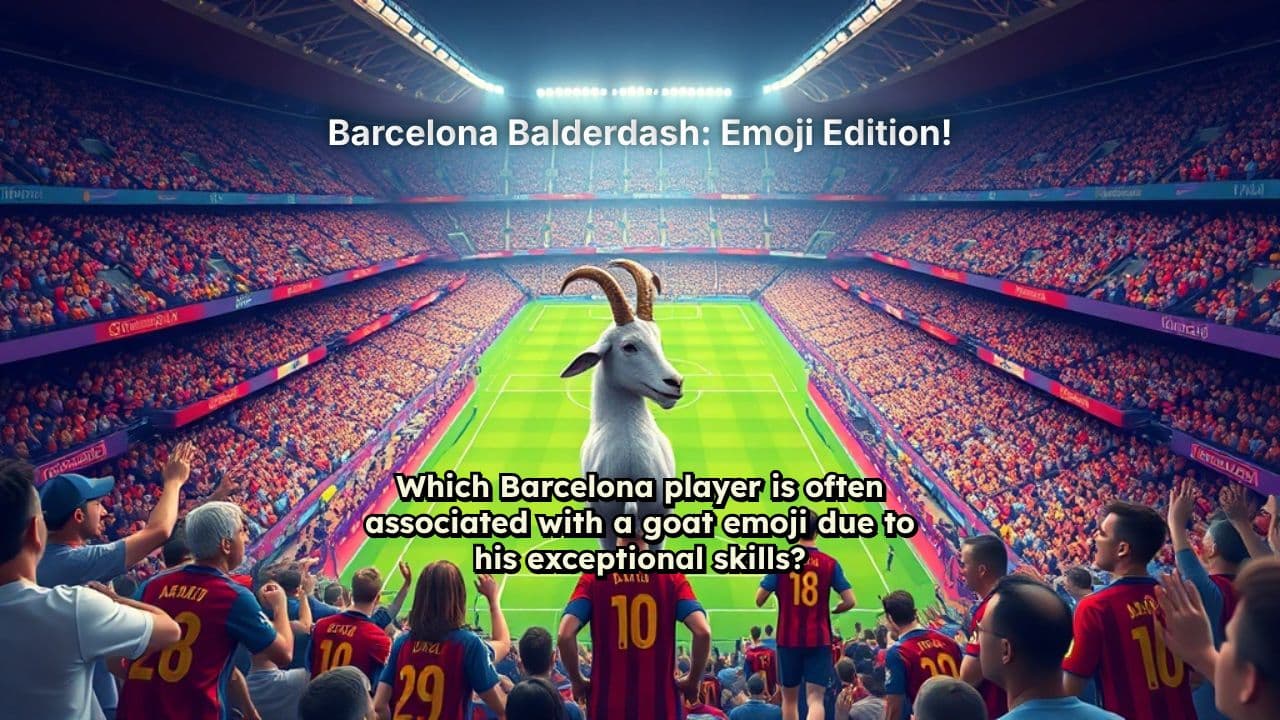 Barcelona Balderdash: Emoji Edition!