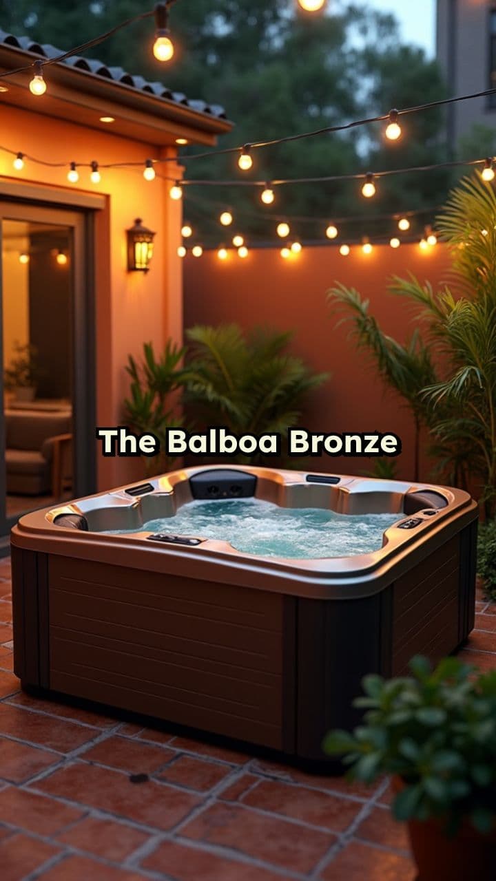 Compact Hot Tub for Your Patio Retreat