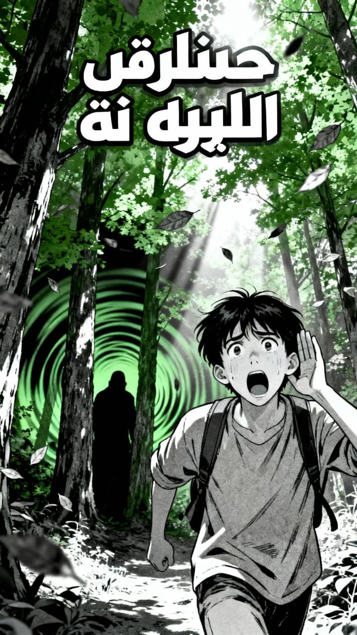 صوت مخيف في الغابة