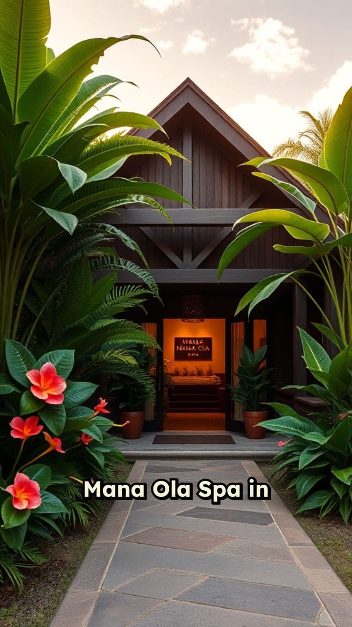Authentic Hawaiian Healing at Mana Ola Spa