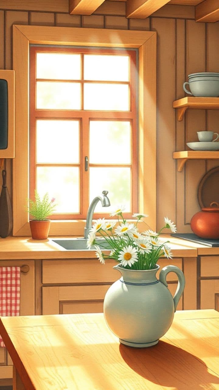 Martina y su bigote de leche