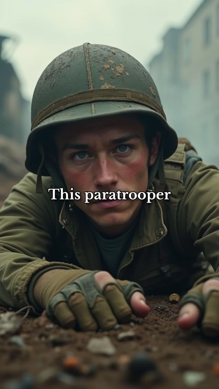 "Paratrooper's Daring Survival on D-Day"