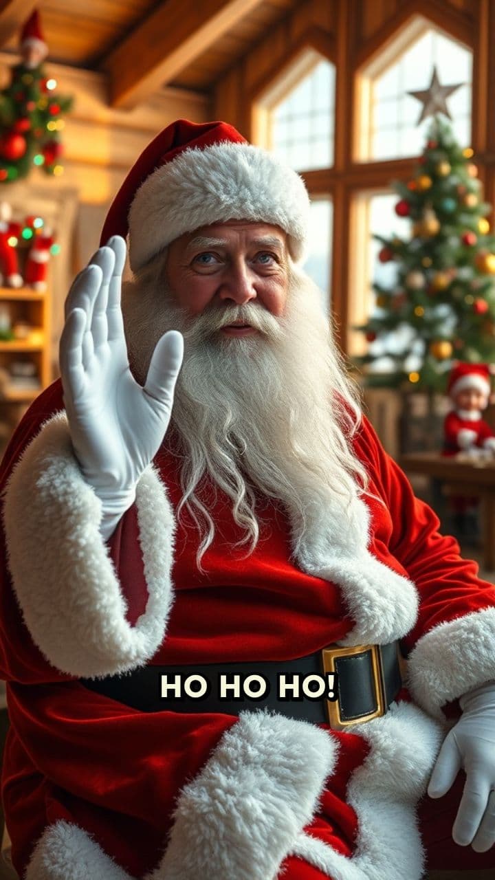 A Special Christmas Message for João and Maria