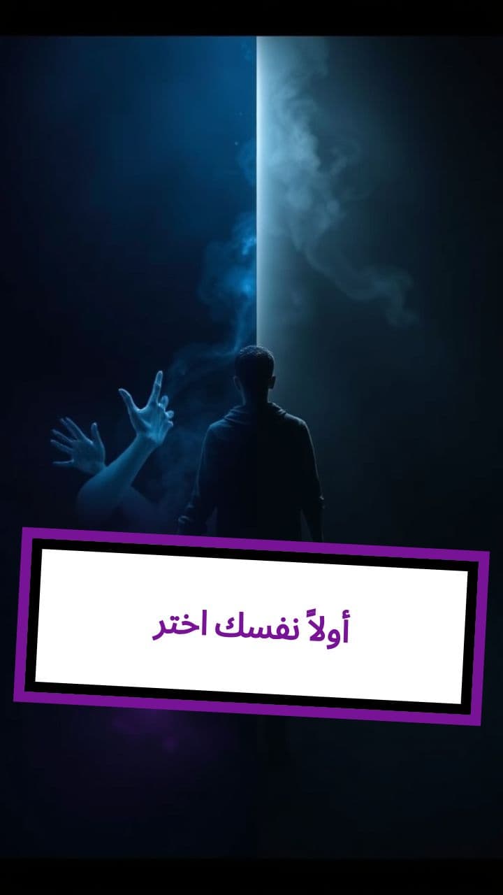 اختر نفسك أولاً