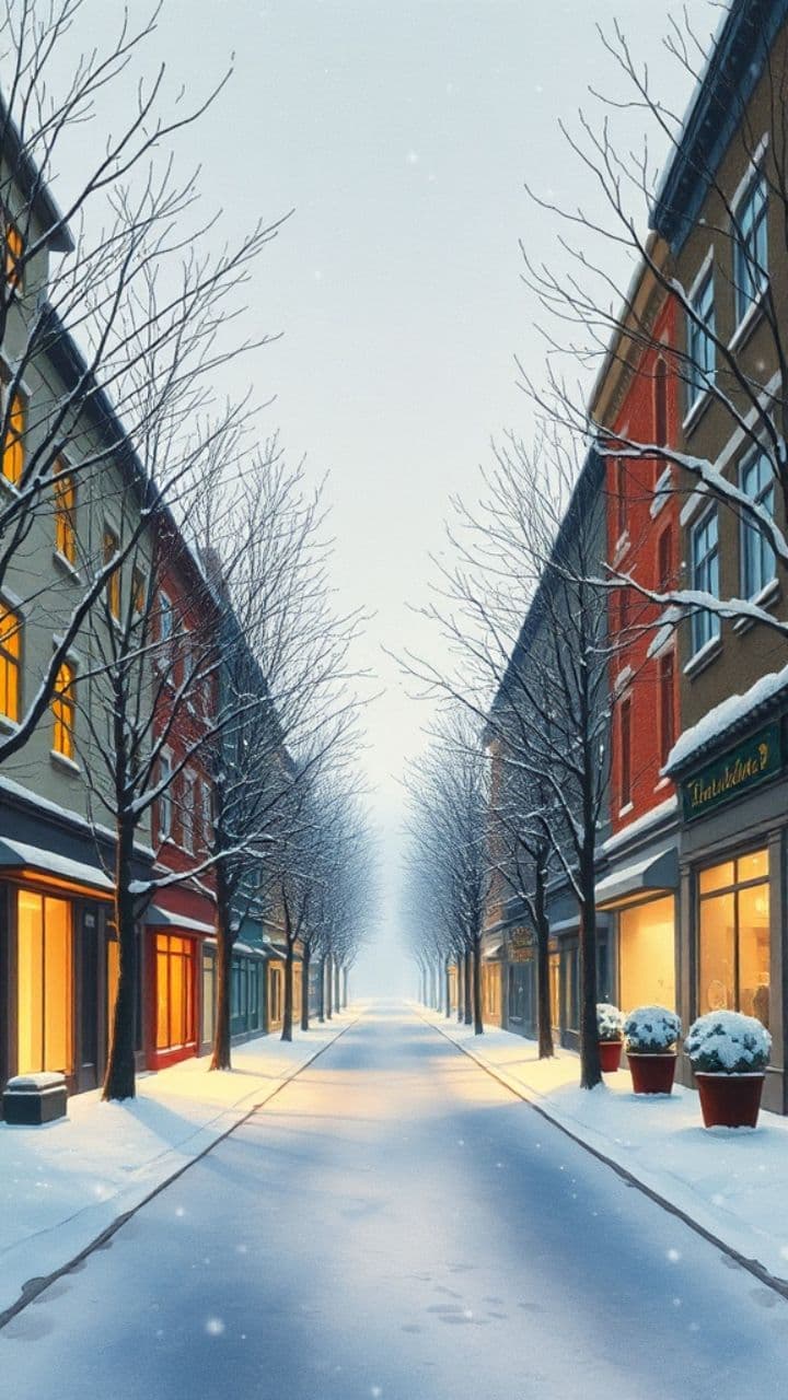 শীতকালীন প্রেমের স্মৃতি