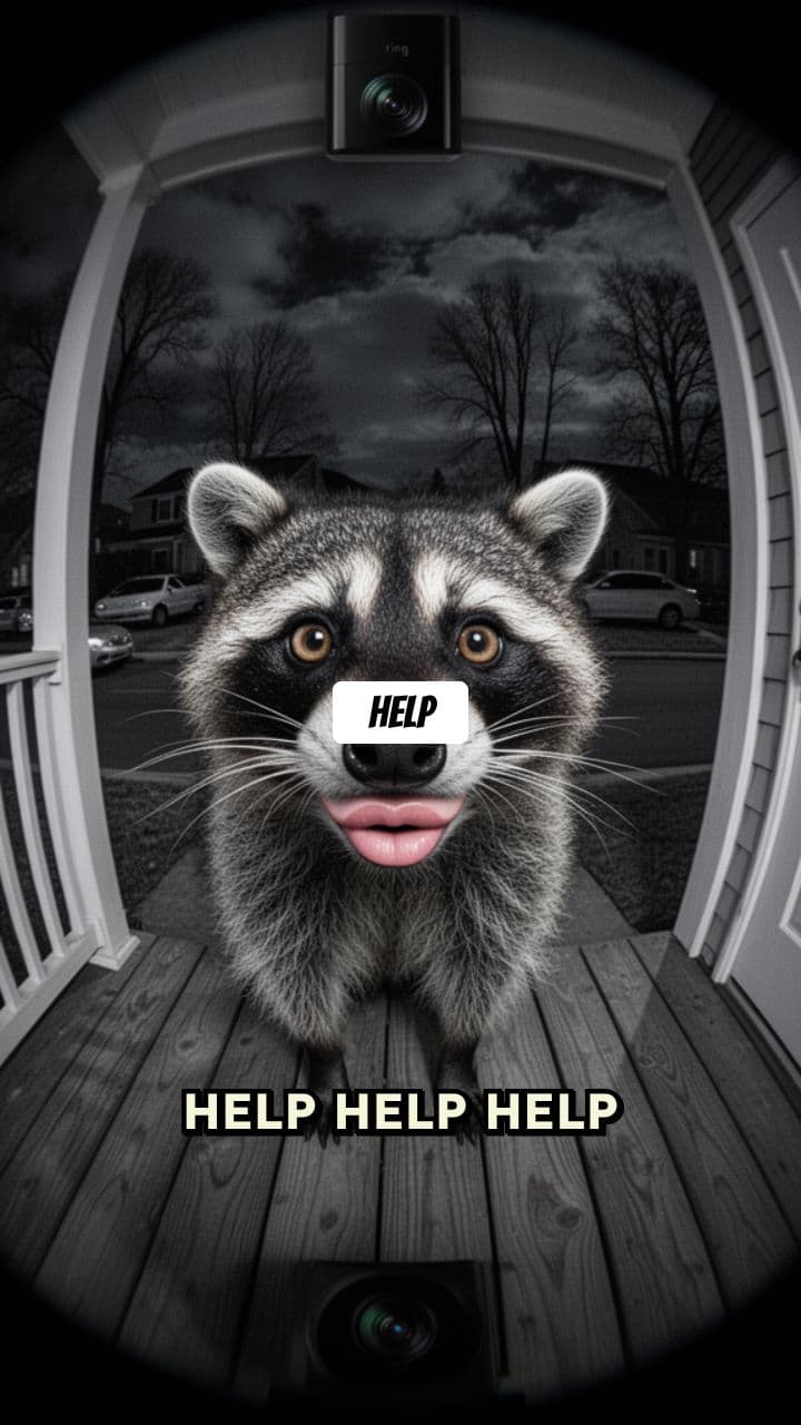 The Ring Doorbell Creature