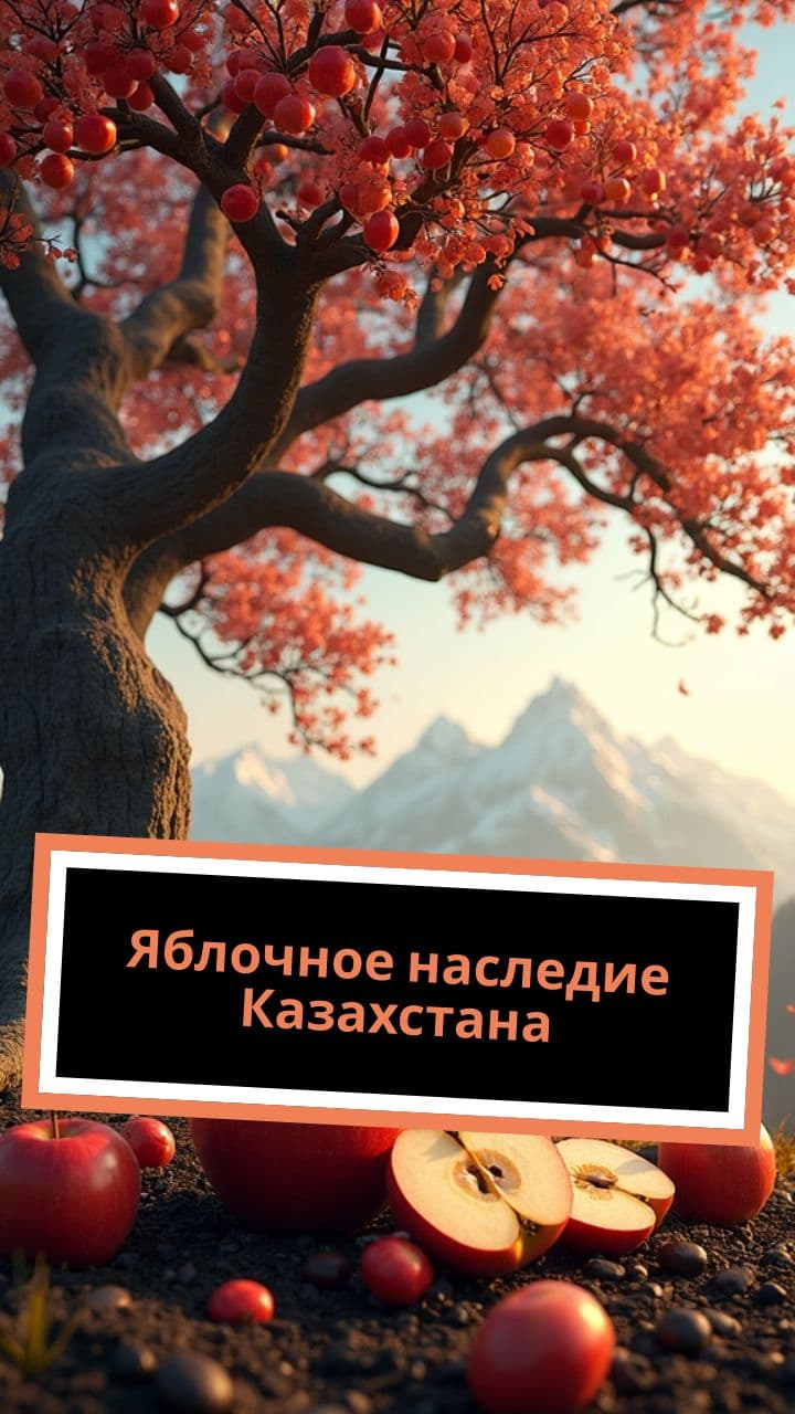 Яблочное наследие Казахстана