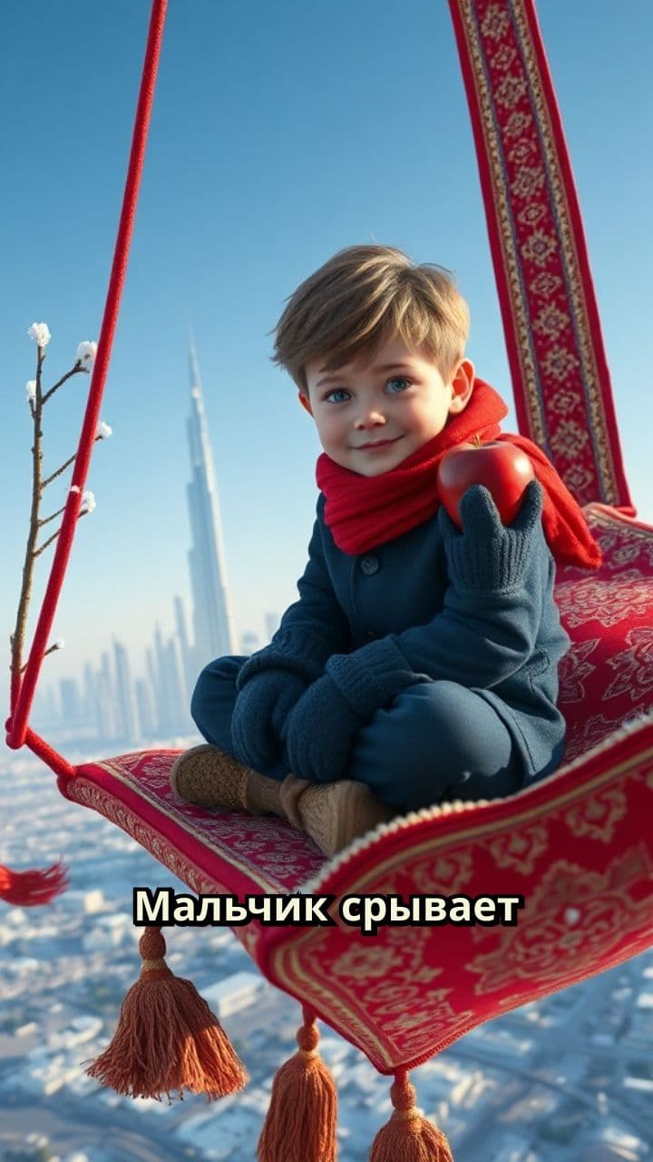 Зимний полет в Дубай