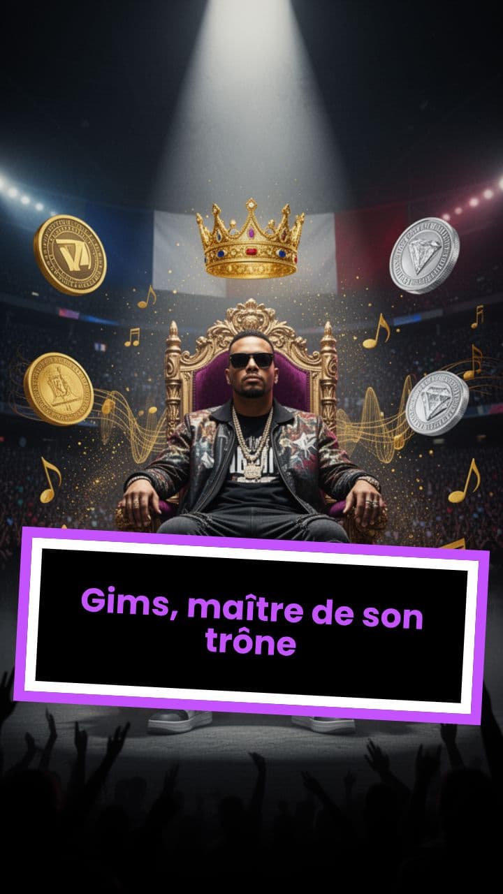 Gims, maître de son trône