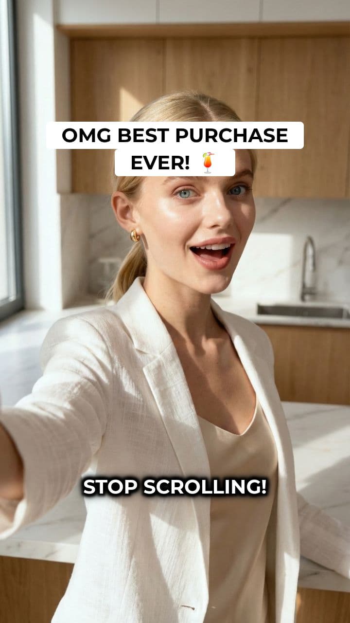 Ninja Slushie Black Friday UGC Ad